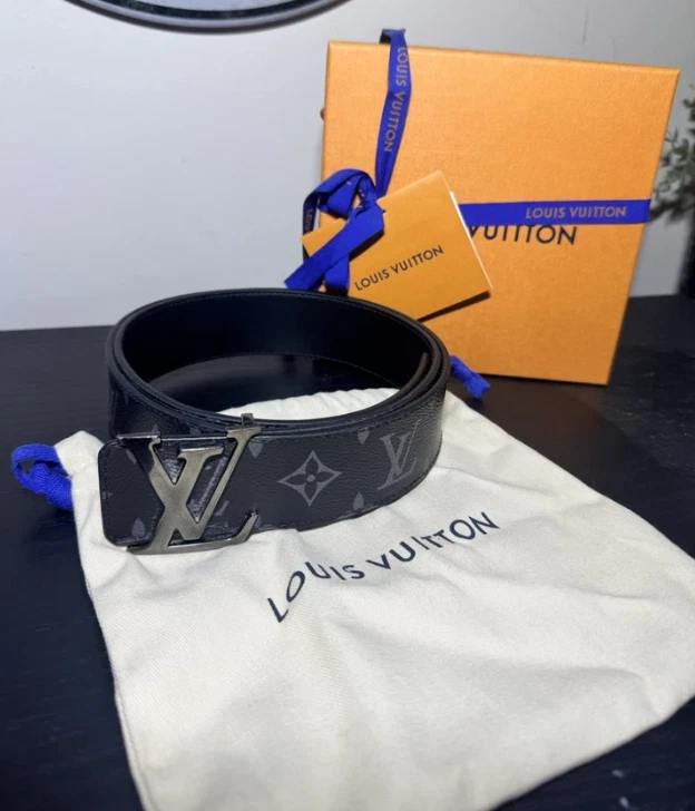 Louis Vuitton Black Belts for Men for sale | eBay