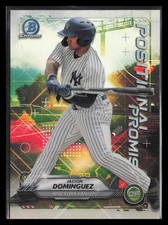 2021 Bowman #POS-JD Jasson Dominguez Chrome Positional Promise