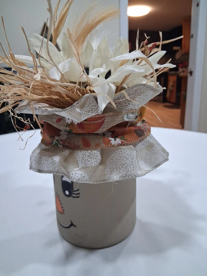 手工秋花瓶装饰秋季感恩节家居装饰秋花瓶 — 第 4/4 张图片