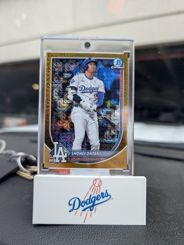 2025 Bowman - Shohei Ohtani #17 Chrome Gold Mojo Refractor /50