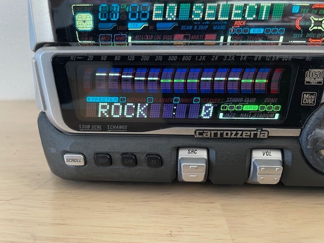 Pioneer Carrozzeria FH-P7000MD 2DIN Car Audio CD MD Player