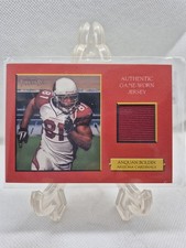 2006 Topps Turkey Red Anquan Boldin #TRR-AB SP /399 RED PARALLEL GU Relic 🔥 Ari