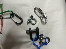 Black Diamond Carabiner  Shackles  Quick Links Hardware Lot