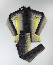New Nike Pro Dri Fit Competition Base Layer Set Top Bottom Women's Size L