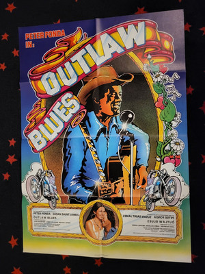 Outlaw Blues  - Kinoplakat A1 -   Peter Fonda Susan Saint James John Crawford Ja