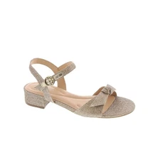 Easy Spirit Womens 6.5 M Gold Ginova Bow Strappy Sandals NIB JW7