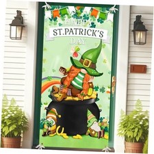 St Patrick's Day Door Cover Decorations Happy St. Patrick's Day Door Banner