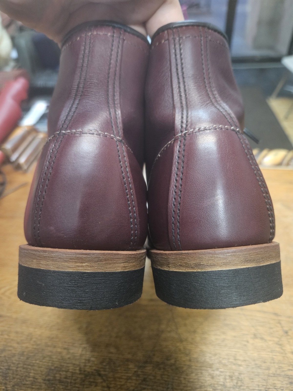 Red Wing 9011 Beckman Cherry Black, Size US 10 D - Gem