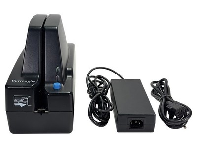 Burroughs SmartSource Edge SSE1-PKG Advanced OCR Check Reader w/AC Adapter  