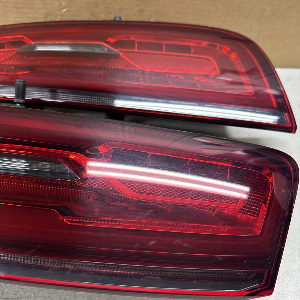 AUDI R8 2014 2015 cupé lado izquierdo y derecho derecho derecha LED juego de luces traseras OEM Foto 4 de 4