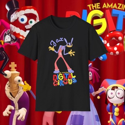 The Amazing Digital Circus Jax Top Pomni Glitch Prod T-Shirt Size S-5XL MID153