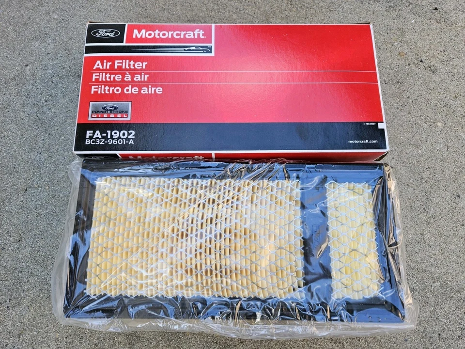 Filtro de aire 11-16 Ford 6,7 L Powerstroke diésel OEM Motorcraft FA-1902 FA2112 Foto 2 de 4