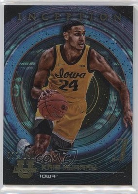 2022-23 Bowman Inception University Aqua Foil V1 72/199 Kris Murray #83 17uv