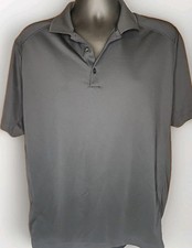 Official Nike Brand Merchandise Men's Black Dri-Fit Golf Polo Shirt Size Large
