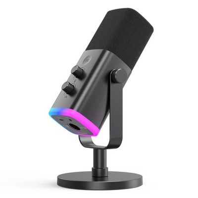 XLR/USB Gaming Mikrofon Studio Dynamisches Streaming Mikrofon Computer Tischständer