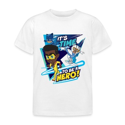 PJ Masks It's Time To Be A Hero Mit Newton Star Kinder T-Shirt