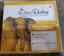 All About Reading Pre- Reading - Activity Box Headstart on Letter Sound Phonics