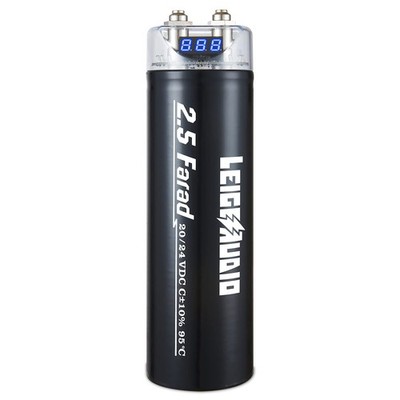 2.5 Farad Digital Power Capacitor for Car Audio System, Performance Car Audio Ca