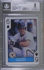 1990 US Playing Cards Major League All-Stars Silver Edge Cal Ripken Jr BGS 8 0q3