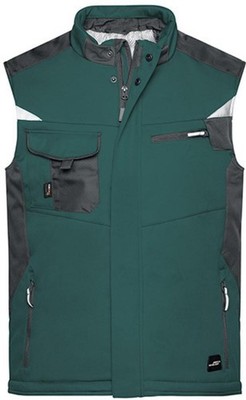 Herren Jacke, Craftsmen Softshell Vest -STRONG- | James+Nicholson wird Daiber