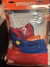 Super Mario Kids One Piece Hooded Halloween Costume Size 2-4y Years