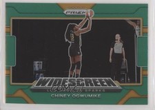 2022 Panini Prizm WNBA Widescreen Green Prizm Chiney Ogwumike #14 0q5k