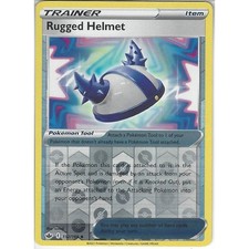 152/198 Rugged Helmet | Uncommon Reverse Holo Trainer Pokemon TCG Chilling Reign