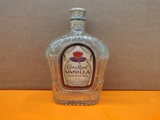 ⭐️⭐️⭐️⭐️⭐️ EMPTY 750mL Crown Royal Vanilla Bottle for Upcycle Crafts Décor