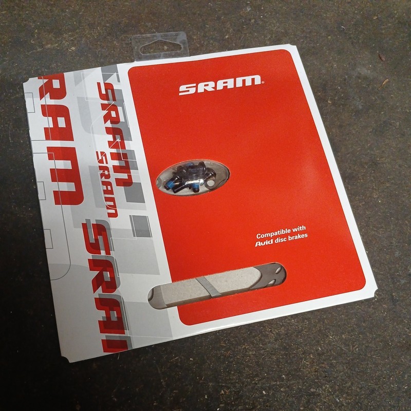 SRAM Disc Rotor Centerline 6 Bolt  Rounded Silver -  SIX BOLT FITTING - 180mm