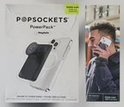 PopSockets PowerPack 5000mAh MagSafe Power Bank & Grip for iPhone - Black