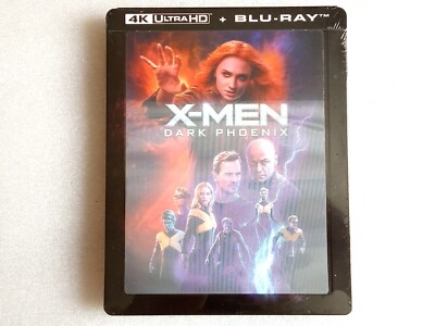 X-Men -Dark Phoenix - Steelbook - 4K Ultra HD + Blu-ray - Neu + OVP kein Deutsch