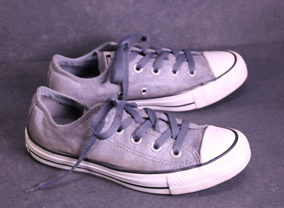 Converse Sneaker Chucks All Star Classic OX Unisex Gr. 36 grau Canvas BC1461