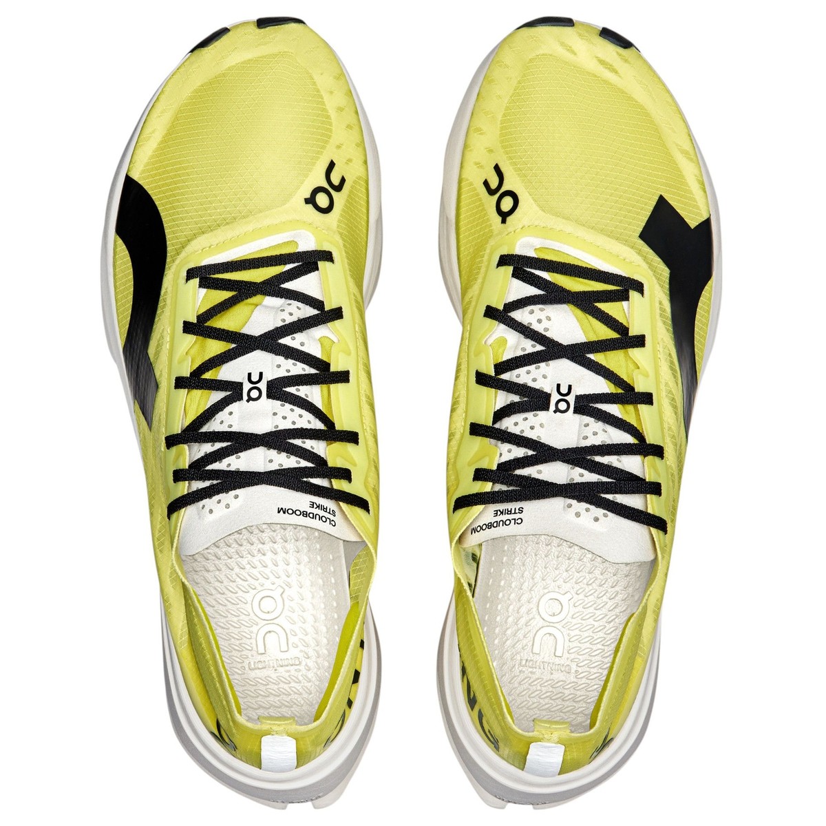 Women's On Running Brand Yellow/White Cloud Cloudboom Strike