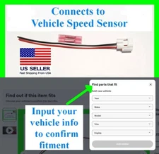 fits Toyota Lexus etc Transmission Vehicle Speed Sensor Connector Plug Harness