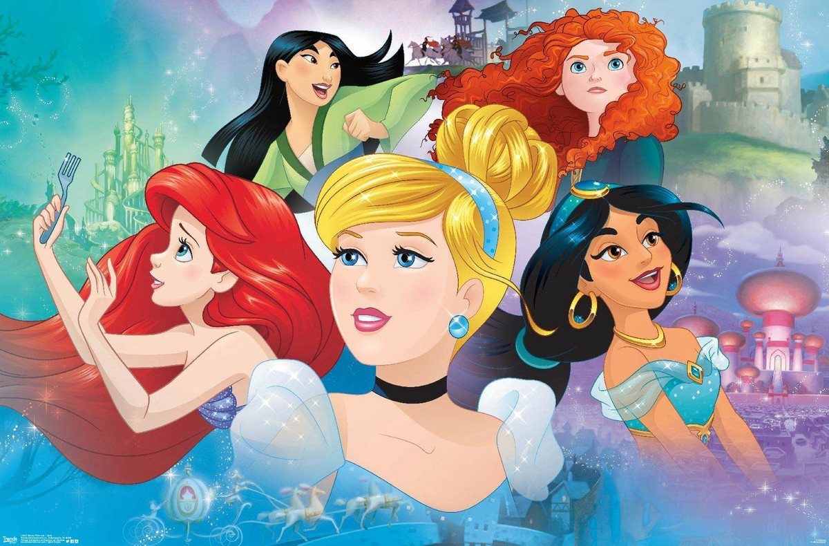 Disney Princess - Gaze Poster | eBay