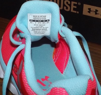 UNDER ARMOUR MICRO G SPEED SWIFT PINK RUNNING SHOES WOMEN'S BRAND