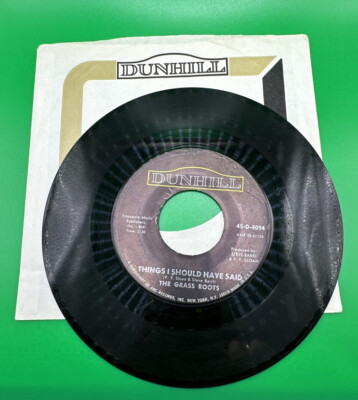 THE GRASS ROOTS: THINGS I SHOULD HAVE SAID / TIP OF MY TONGUE (SR217)
