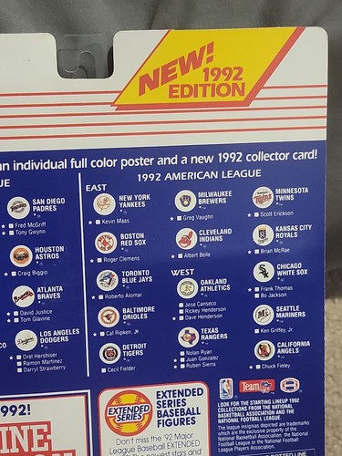 1992 Todd Van Poppel Starting Lineup - Afbeelding 8 van 12