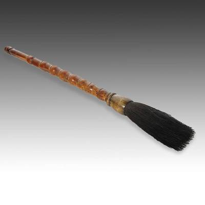 VINTAGE CHINESE AUTHENTIC SCHOLAR'S CALLIGRAPHY BRUSH BI FOUR TREASURES CHINA