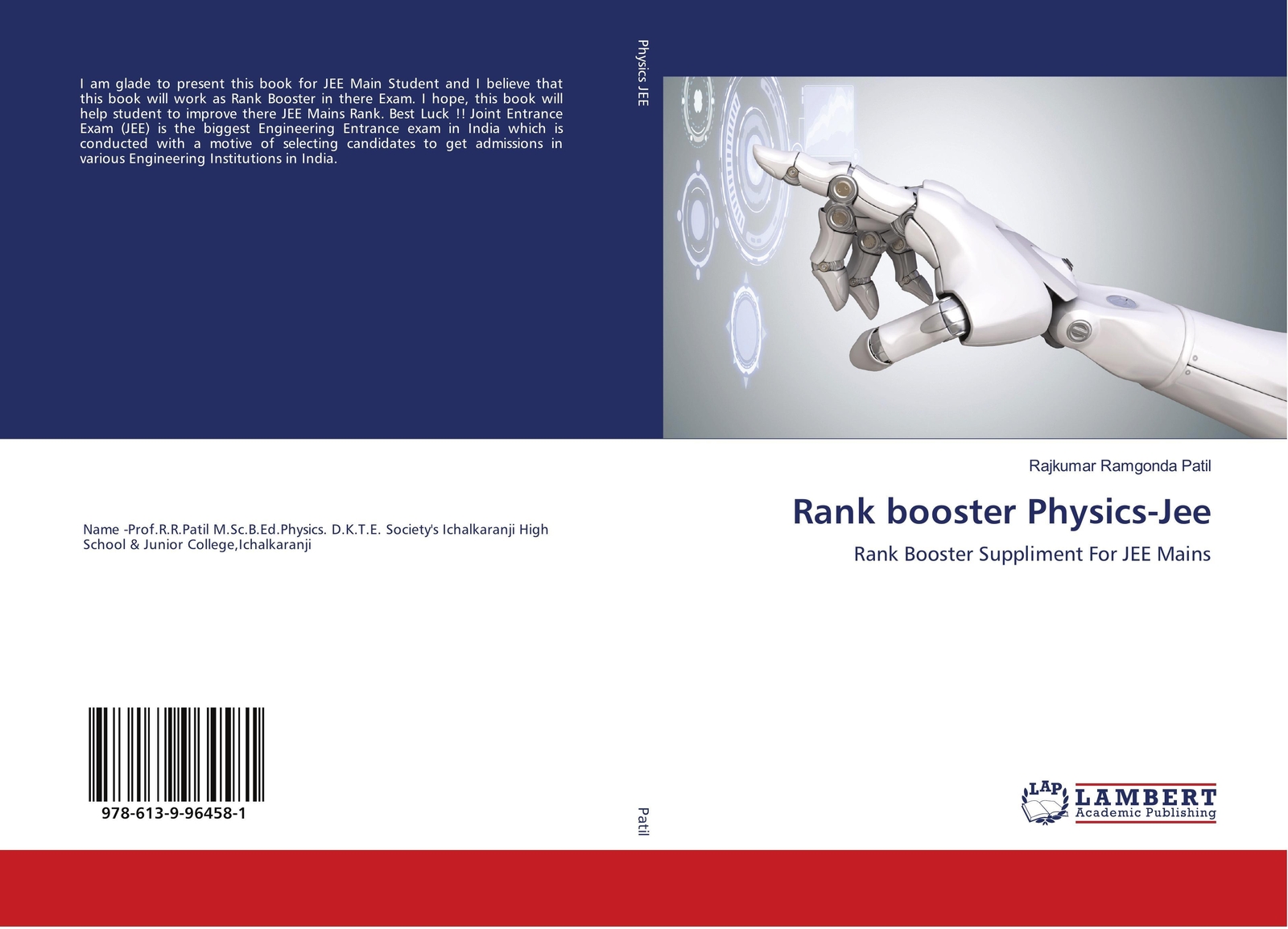 Thumbnail - Rank Booster Physics-jee | Rajkumar Ramgonda Patil | Taschenbuch |