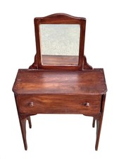 Antique Miniature Chest with Mirror  Salesman Sample