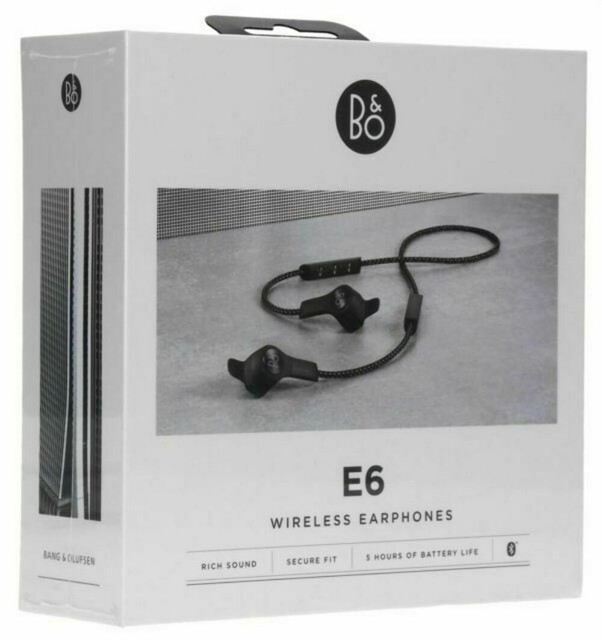 Bang \u0026 Olufsen BeoPlay E6 In-Ear Headphones - Black for sale online | eBay