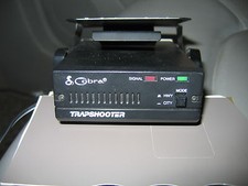COBRA TRAPSHOOTER RADAR DETECTOR RD-2100 WORKS, HAS POWER CORD, MOUNTING BRACKET