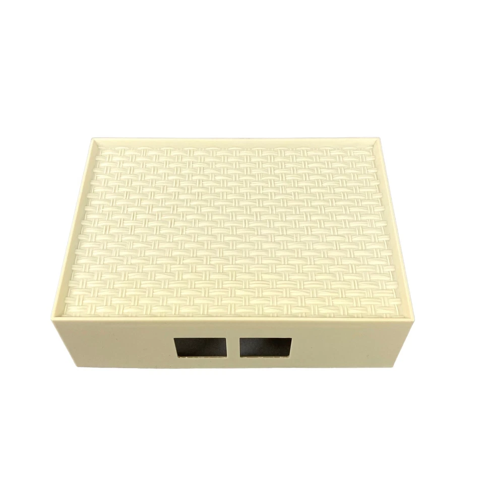 NEW VTG Mid-Century Modern NuTone TWO TONE DOOR BELL CHIME KA-10 Ivory MCM NOS - Image 4 of 4