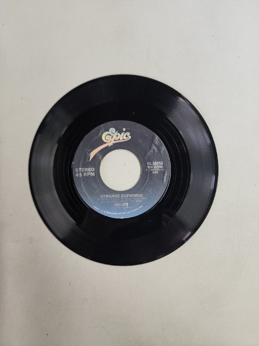 Heart - Strange Euphoria - Epic (45RPM 7