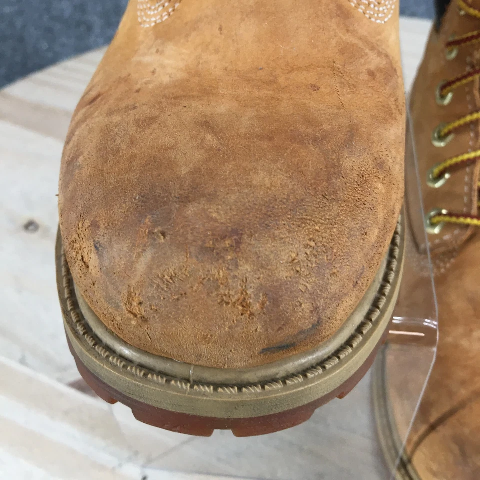 Timberland Botas Juveniles 3 Premium 6" Con Cordones Combate Impermeable Cuero Marrón Foto 4 de 4