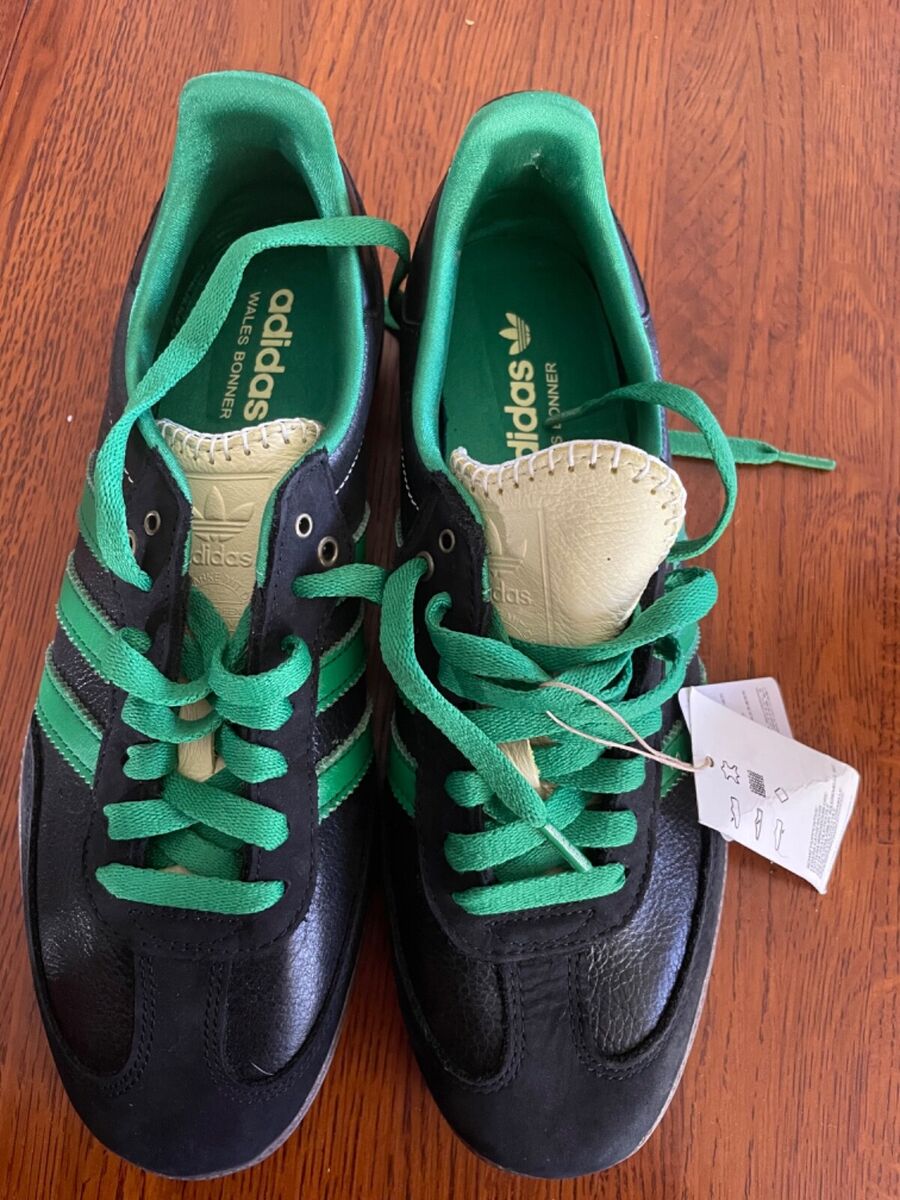 Size 8 adidas Samba x Wales Bonner Black Green 2021 | eBay Size 8 adidas Samba x Wales Bonner Black Green 2021 | eBay