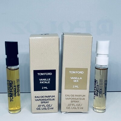 TOM FORD Vanilla Sex & Vanilla Fatale EDP Sample Spray 2ml/0.07oz