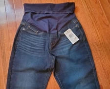 Signature Gold By Levi Strauss New Women's Maternity Skinny Pull On *Medium* NWT