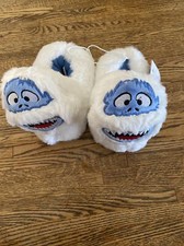 NEEW Rudolph the Red Nosed Reindeer BUMBLE PLUSH SLIPPERS Kids size 7-8 PS3